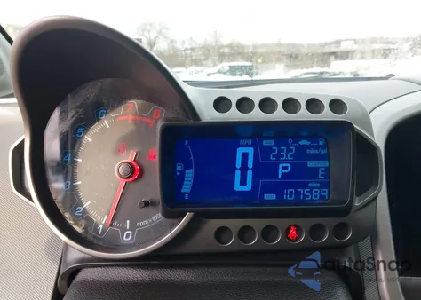 2013 Chevrolet Sonic Lt Auto из США, поврежденный, VIN 1G1JC6SG4D4198209